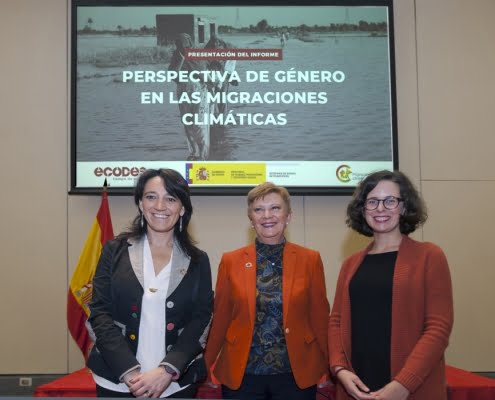 Consuelo Rumí advierte que en 2050 el cambio climático llevará al desplazamiento forzoso de 150...
