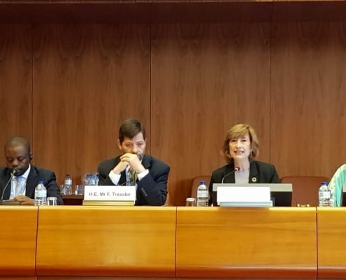 La secretaria de Estado de Empleo, Yolanda Valdeolivas, participa en un foro sobre el futuro de la...
