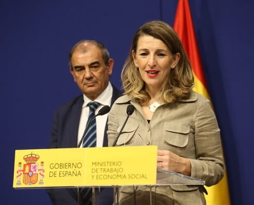 Díaz señala la economía social como un eje de acción del Ministerio de Trabajo