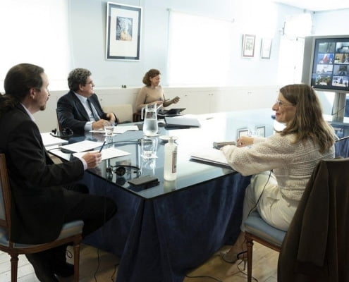 Ministras y ministros europeos abordan las medidas laborales y sociales para afrontar la crisis sanitaria del Covid-19