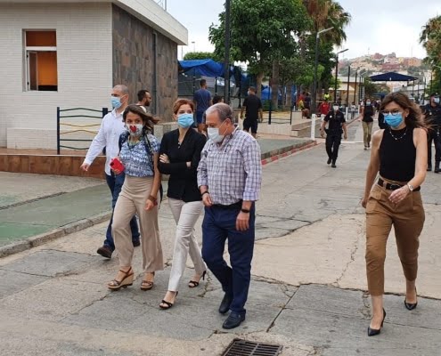 La secretaria de Estado de Migraciones viaja a Melilla para conocer de primera mano la realidad migratoria que se vive en la Ciudad Autónoma