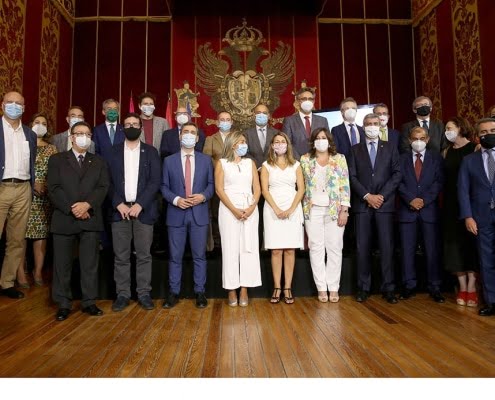 Yolanda Díaz vincula Toledo con los valores de solidaridad, recuperación e innovación que representa la Economía Social en España