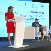 Yolanda Díaz sitúa el potencial de cohesión y solidaridad de la Economía Social en el centro de la reconstrucción europea