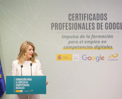 Díaz destaca la formación como garantía inclusiva e integradora en la modernización de España