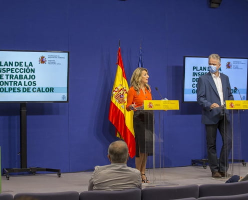 Díaz presenta primer plan de Inspección de Trabajo para combatir riesgos de los golpes de calor