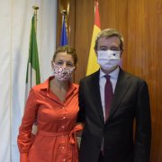 Comunicado conjunto de la vicepresidenta segunda Yolanda Díaz, y el ministro italiano de Trabajo y Políticas Sociales, Andrea Or...